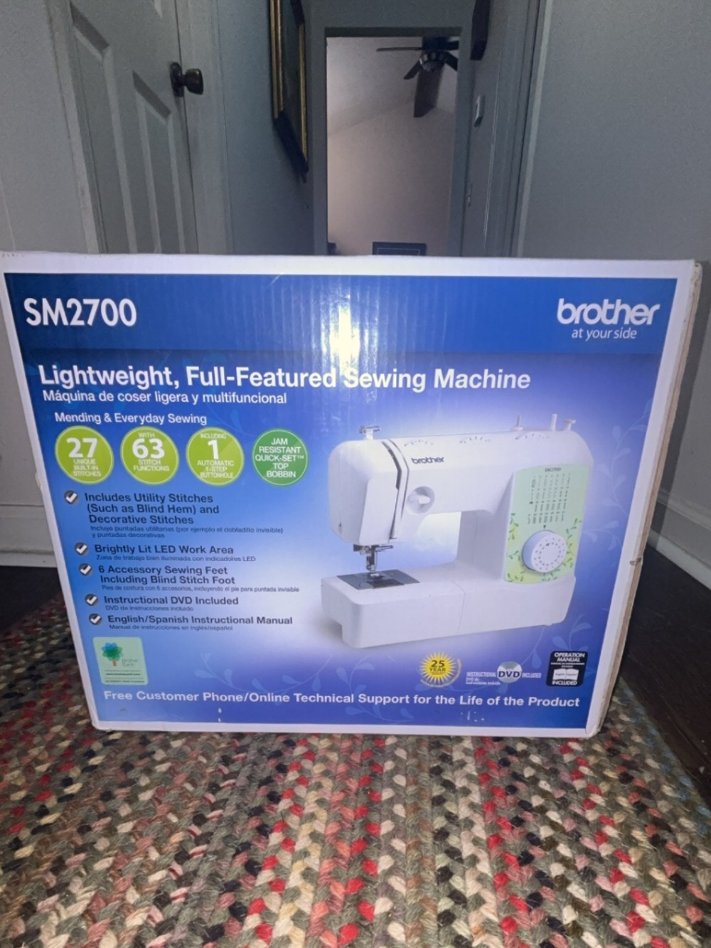 SM2700 Brother Lightweight, Full-Featured Sewing Machine